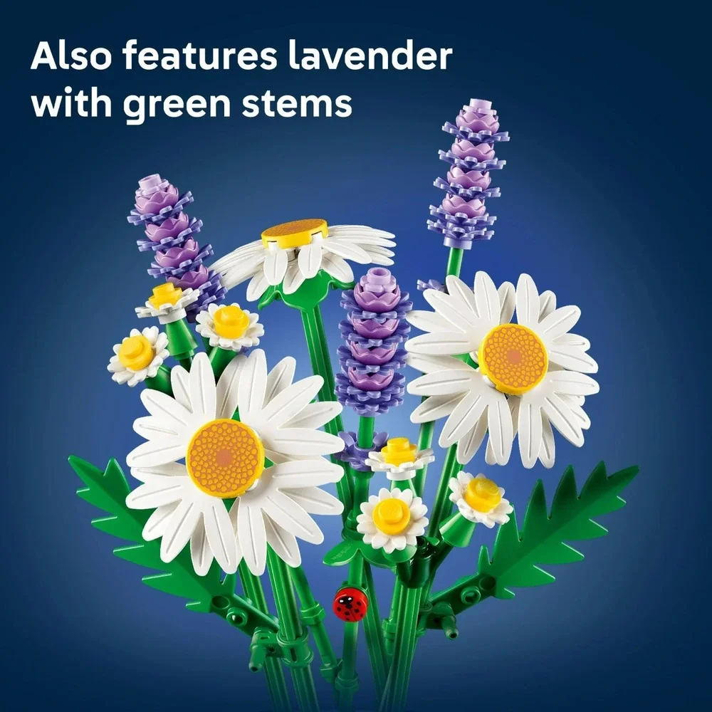 LEGO BOTANICALS/DAISIES FLOWERS/133 PCS/11508/NEW & SEALED/MSLBDB070426